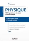 Image for Physique - 750 questions de cours et applications - Ecrits et oraux - CAPES/Agregation/CAPLP Physiqu: CAPES/Agregation/CAPLP Physique-Chimie