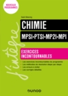 Image for Chimie Exercices incontournables MPSI-PTSI-MP2I-MPI