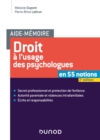 Image for Aide-memoire - Droit a l&#39;usage des psychologues -2e ed.