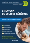 Image for 3500 QCM de culture générale - 2023-2024: Categories B et C