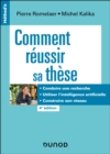 Image for Comment reussir sa these - 4e ed.: Definir un sujet, conduire une recherche, soutenir sa these