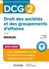 Image for DCG 2 Droit des societes et des groupements d&#39;affaires - Manuel 2024-2025:  1