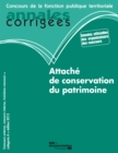 Image for Attache De Conservation Du Patrimoine 2013