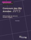 Image for Concours Des IRA - Annales 2015