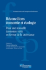 Image for Reconcilions Economie Et Ecologie