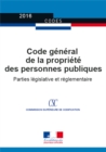 Image for Code General De La Propriete Des Personnes Publiques: Legislation Et Reglementation - N(deg) 20061