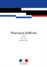 Image for Pharmacie D&#39;officine: Convention Collective Nationale - IDCC : 1996 - 20E Edition