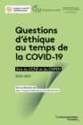 Image for Questions d&#39;ethique au temps de la COVID-19: Avis du CCNE et du CNPEN 2020-2021