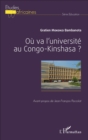 Image for Ou va l&#39;universite au Congo-Kinshasa ?