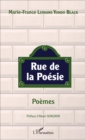 Image for Rue de la poesie. Poemes