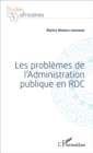 Image for Les problemes de l&#39;Administration publique en RDC