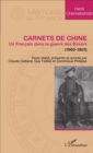 Image for Carnets de Chine: Un Francais dans la guerre des Boxers (1900-1901)