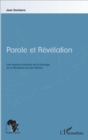 Image for Parole et Revelation: Une relecture africaine de la theologie de la Revelation de Karl Rahner