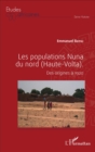 Image for Les populations Nuna du nord (Haute-Volta): Des origines a 1920