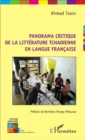 Image for Panorama critique de la litterature tchadienne en langue francaise