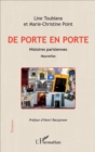 Image for De porte en porte: Histoires parisiennes - Nouvelles