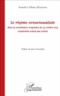 Image for Le regime consensualiste dans la constitution congolaise du 25 octobre 2015: commentee article par article