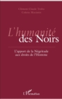 Image for L&#39;humanite des Noirs