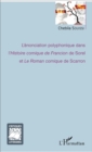 Image for L&#39;enonciation polyphonique dans l&#39;Histoire comique de Francion de Sorel et Le Roman comique de Scarron