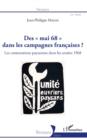 Image for Des mai 68 dans les campagnes francaises?: les contestations paysannes dans les annees 1968