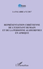 Image for Representation chretienne de l&#39;existant humain et de la personne aujourd&#39;hui en Afrique