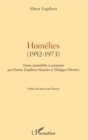 Image for Homelies: (1952-1973)