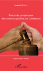 Image for Precis de contentieux des contrats publics au Cameroun