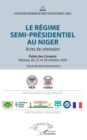Image for Le regime semi-presidentiel au Niger