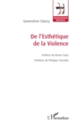 Image for De l&#39;Esthetique de la Violence