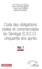 Image for Code des obligations civiles et commerciales du Senegal (C.O.C.C): cinquante ans apres: Vol.1