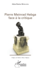 Image for Pierre Meinrad Hebga face a la critique