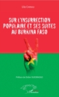 Image for Sur l&#39;insurrection populaire et ses suites au Burkina Faso