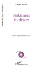 Image for Testament du desert