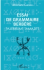 Image for Essai de grammaire berbere