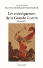 Image for Les consequences de la Grande Guerre: 1919-1923