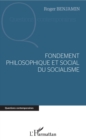 Image for Fondement philosophique et social du socialisme