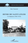 Image for Henri de Saint-Léger: Un Saharien (1903-1916)
