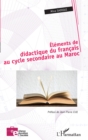 Image for Elements de didactique du francais au cycle secondaire au Maroc