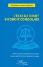 Image for L&#39;Etat de droit en droit congolais