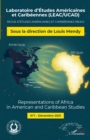 Image for Representations of Africa in American and Caribbean Studies N(deg) 1 Dedembre 2021