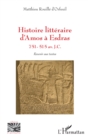 Image for Histoire litteraire d&#39;Amos a Esdras: 751 - 515 av. J.C. - Revenir aux textes