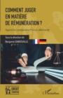 Image for Comment juger en matiere de remuneration ?: Approche comparative franco-allemande