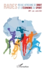 Image for Revue africaine de droit et d&#39;economie du sport N(deg) 1 juin-juillet 2022