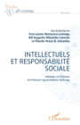 Image for Intellectuels et responsabilite sociale: Melanges en l&#39;honneur du professeur Ignace Matensi Takikangu