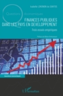 Image for Finances publiques dans les pays en developpement: Trois essais empiriques