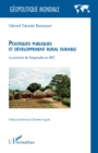 Image for Politiques publiques et developpement rural durable: La province de Tanganyika en RDC