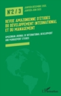 Image for Revue Amazonienne D&#39;etudes Du Developpement International Et Du Management: Amazonian Journal Of International Development And Management Studies