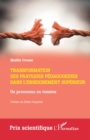 Image for Transformation des pratiques pedagogiques dans l&#39;enseignement superieur: Un processus en tension