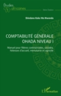 Image for Comptabilite generale OHADA Niveau I: Manuel pour filieres commerciales, sociales, hotesses d&#39;accueil, menuiserie et agricole