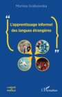 Image for L&#39;apprentissage informel des langues etrangeres